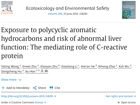 球盟会QMH(中国)官方网站
公共卫生学院韩煦团队在Ecotoxicology and Environmental Safety发表多环芳烃暴露与肝功能异常风险的研究成果   