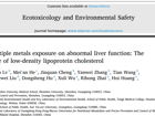 球盟会QMH(中国)官方网站
公共卫生学院黄素丽课题组在Ecotox Environ Saf发表金属暴露与肝功能异常最新研究成果