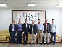 深大杰出校友赖文建董事长一行来访球盟会QMH(中国)官方网站
