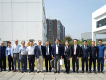 广东省科技厅领导及韩国翰林大学医学中心代表团来访球盟会
