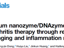 球盟会QMH(中国)官方网站
董海峰教授团队在Cell Biomaterials发表纳米酶治疗类风湿关节炎研究成果