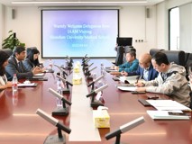 国际先进材料学会代表团访问球盟会QMH(中国)官方网站

